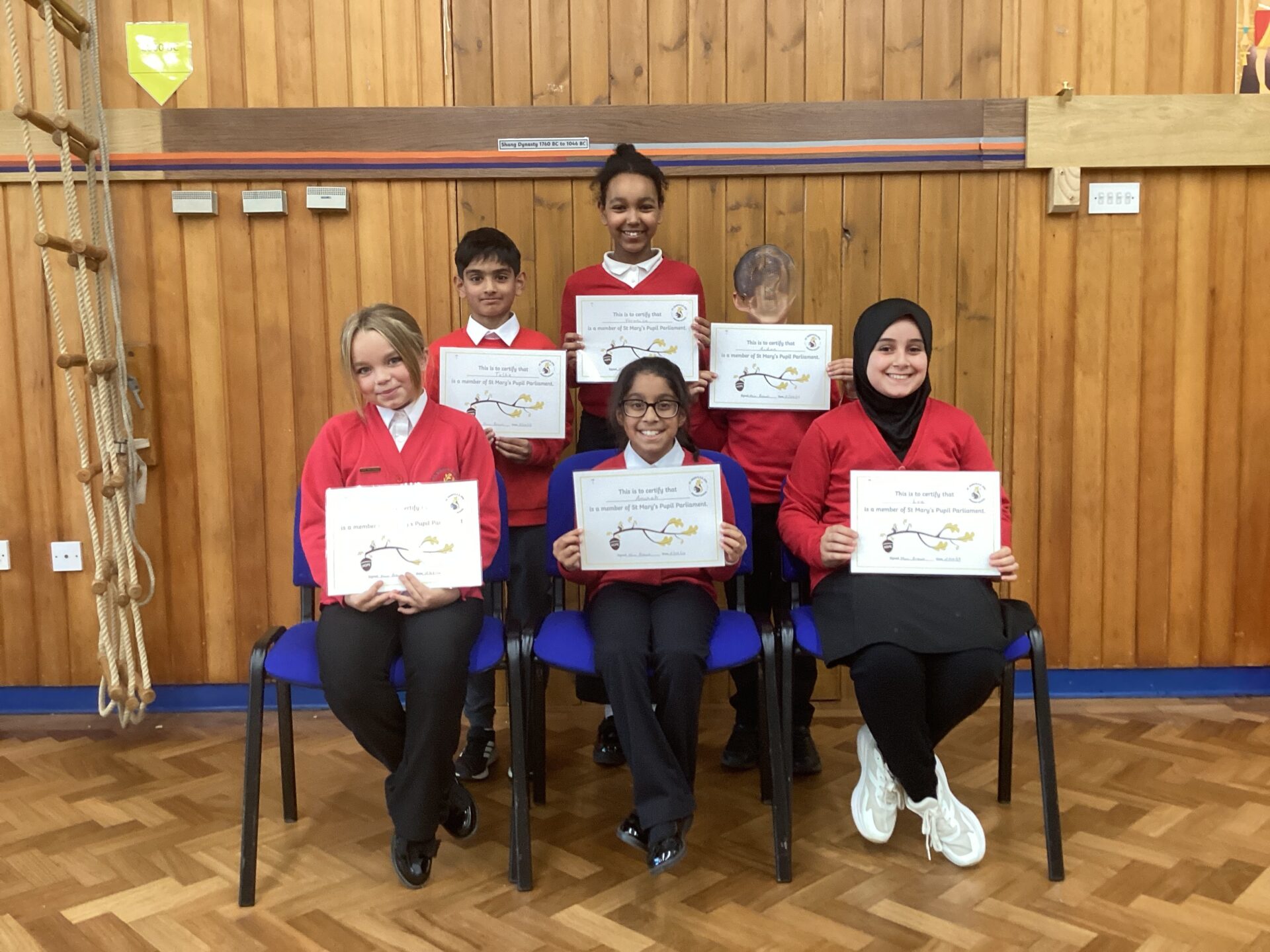 St Mary's C.E. (VA) Primary School Wakefield - Pupil Parliament